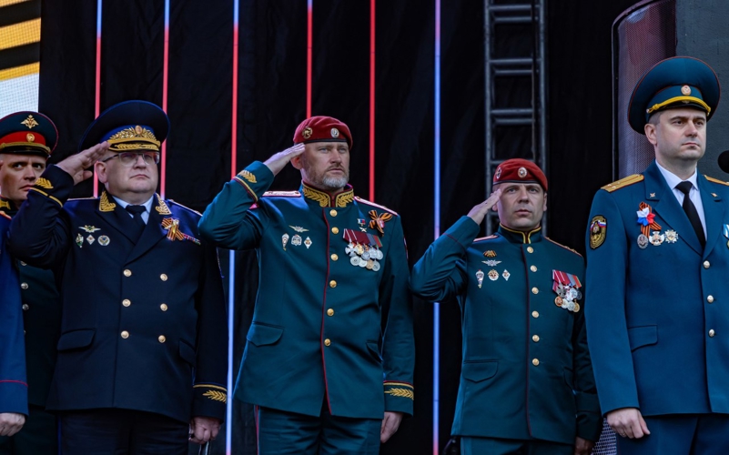 8 мая 2025 года личный состав военного института приняли участие в торжественном параде