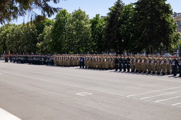 9 МАЯ 2025 ГОДА В ВОЕННОМ ИНСТИТУТЕ ПРОВЕДЕНО ШЕСТВИЕ «БЕССМЕРТНОГО ПОЛКА» 
