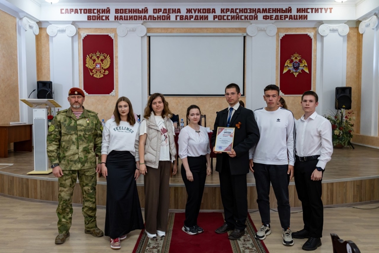 13 мая 2025 года в военном институте состоялась межвузовская научно-практическая интеллектуальная игра «Что? Где? Когда?»