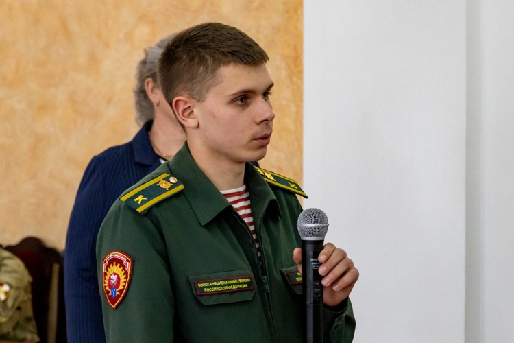 13 мая 2025 года в военном институте состоялась межвузовская научно-практическая интеллектуальная игра «Что? Где? Когда?»