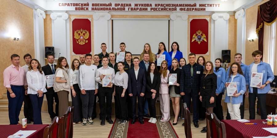 13 мая 2025 года в военном институте состоялась межвузовская научно-практическая интеллектуальная игра «Что? Где? Когда?»