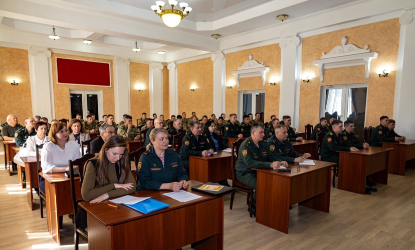 21 мая 2025 года в военном институте проведена итоговая отчетно-выборная конференция военно-научного общества курсантов
