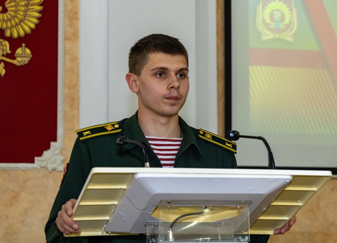 21 мая 2025 года в военном институте проведена итоговая отчетно-выборная конференция военно-научного общества курсантов