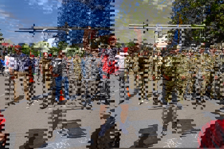 25 мая 2025 года в военном институте состоялся открытый турнир по силовому многоборью