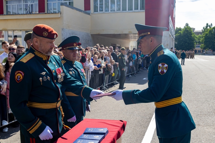 28 июня 2025 года в военном институте состоялся выпуск молодых офицеров