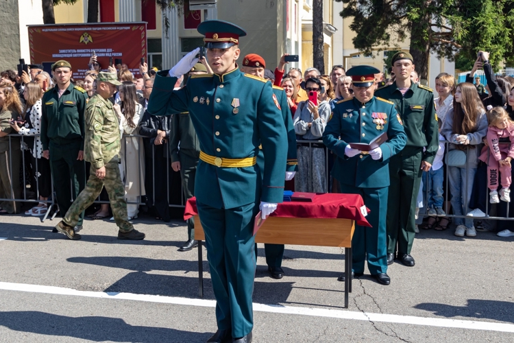 28 июня 2025 года в военном институте состоялся выпуск молодых офицеров