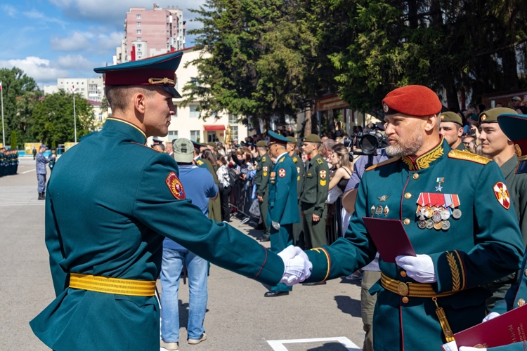 28 июня 2025 года в военном институте состоялся выпуск молодых офицеров