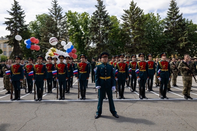 28 июня 2025 года в военном институте состоялся выпуск молодых офицеров