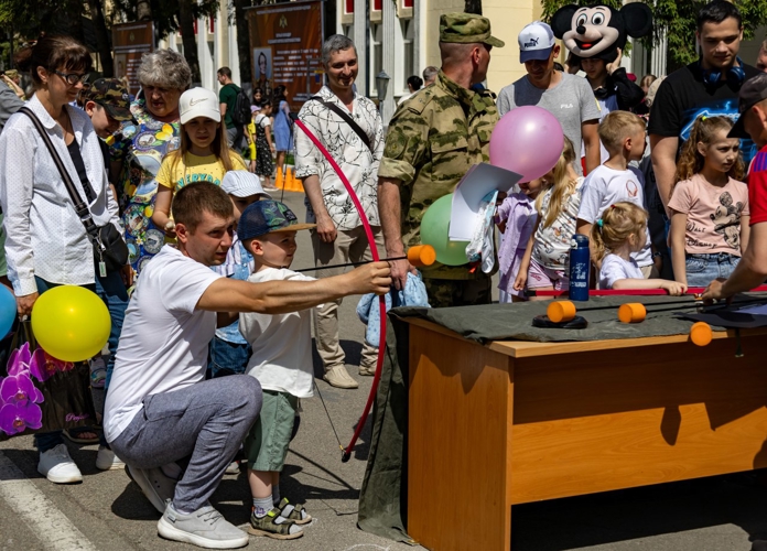 1 июня 2025 года в военном институте проведено мероприятие, посвященное Дню защиты детей