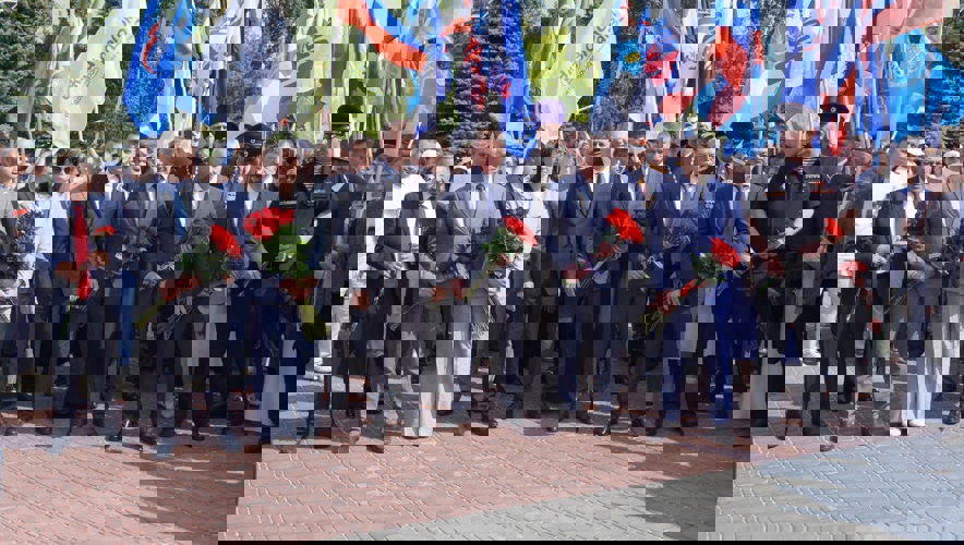 12 июня 2025 года военнослужащие военного института приняли участие в торжественном мероприятии в честь Дня России