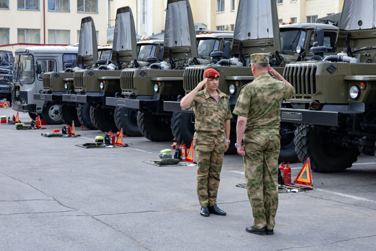 17 июня 2025 года в военном институте начался смотр техники
