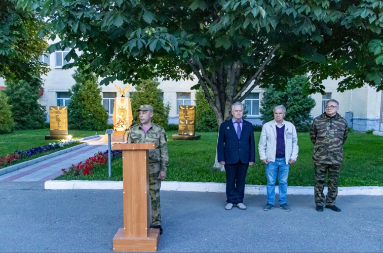 21 июня 2025 года в военном институте состоялась мемориальная акция «Свеча Памяти», посвященная Дню памяти и скорби