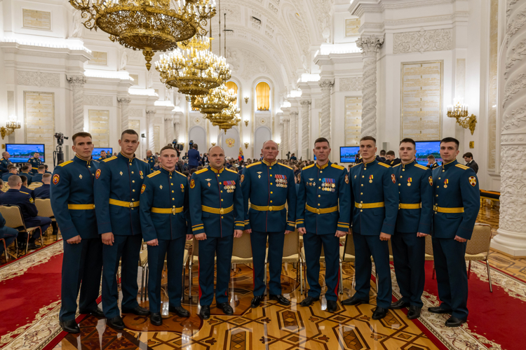 23 июня 2025 года лучшие выпускники военного института приняли участие в приеме Президента Российской Федерации