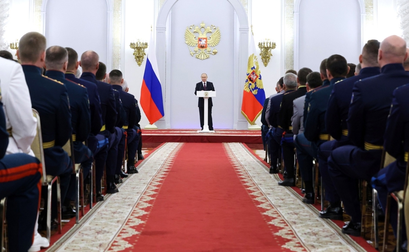 23 июня 2025 года лучшие выпускники военного института приняли участие в приеме Президента Российской Федерации