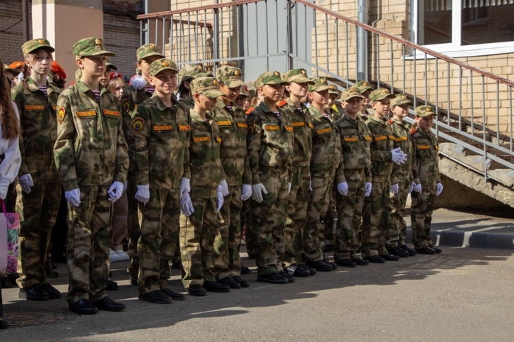 1 сентября 2025 года командование военного института посетило школу № 67