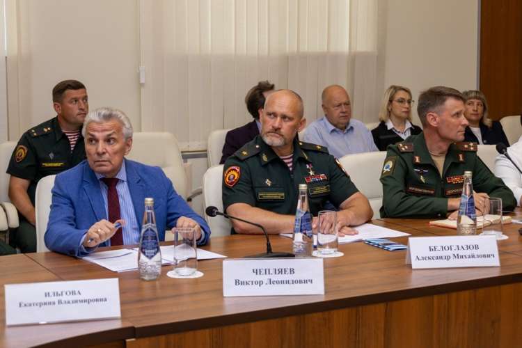 4 сентября 2025 года начальник военного института принял участие в заседании Совета ректоров вузов