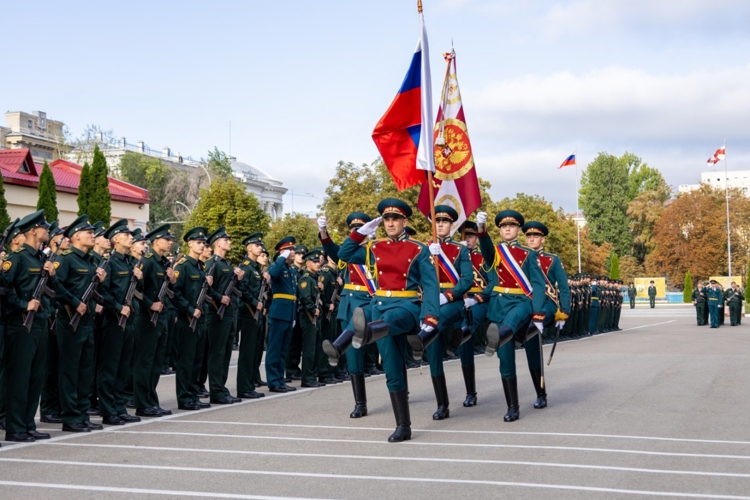 6 сентября 2025 года курсанты Саратовского военного ордена Жукова Краснознаменного института войск национальной гвардии приняли Военную присягу