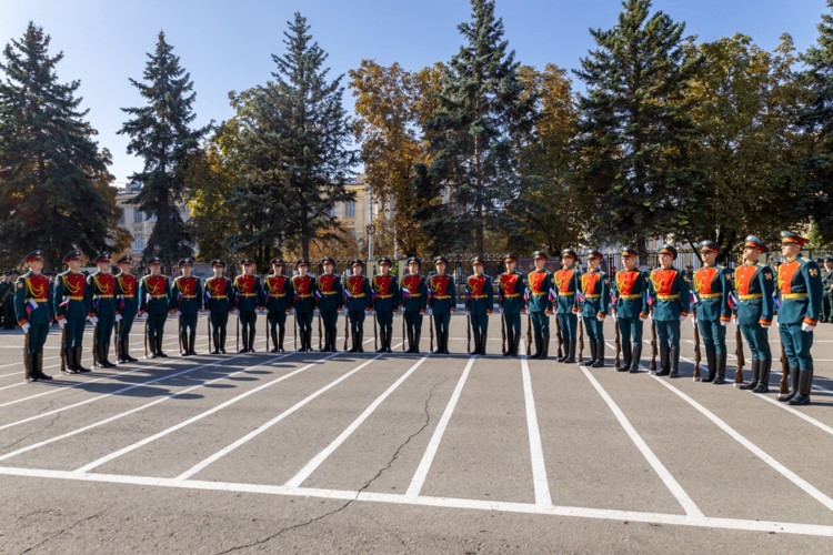 6 сентября 2025 года курсанты Саратовского военного ордена Жукова Краснознаменного института войск национальной гвардии приняли Военную присягу