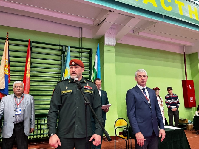 24 октября 2025 года военнослужащие военного института приняли участие в открытии международного турнира по каратэ 