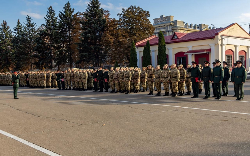 6 октября 2025 года в военном институте проведена вечерняя поверка
