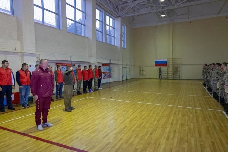 5 октября 2025 года в военном институте проведен чемпионат по военно-прикладному спорту «Рывок гири».