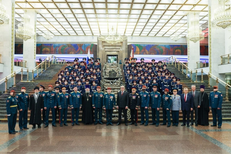 17 октября 2025 года начальник военного института принял участие в торжественном принятии клятвы кадета