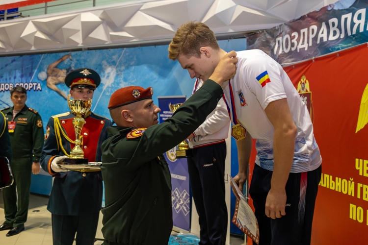 C 15 по 17 октября в Саратове проведен чемпионат Росгвардии по плаванию