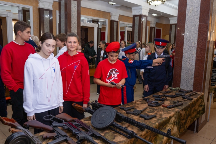 30 сентября 2025 года в военном институте прошло посвящение участников Движения Первых