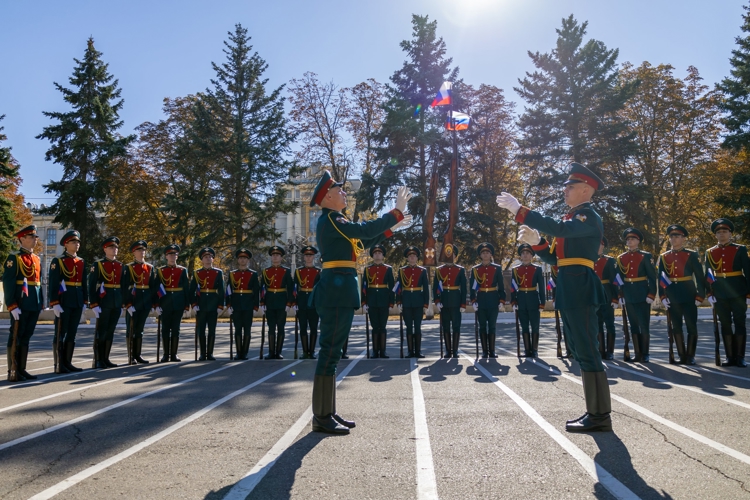 30 сентября 2025 года в военном институте прошло посвящение участников Движения Первых