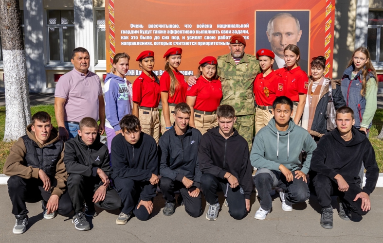 30 сентября 2025 года в военном институте прошло посвящение участников Движения Первых