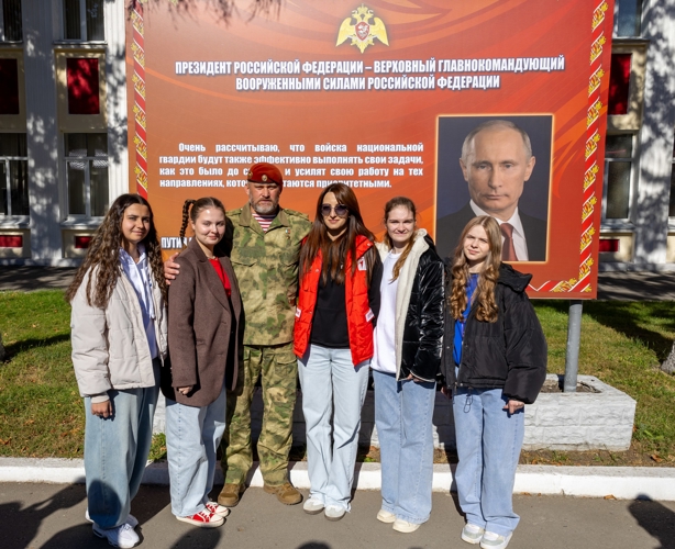 30 сентября 2025 года в военном институте прошло посвящение участников Движения Первых