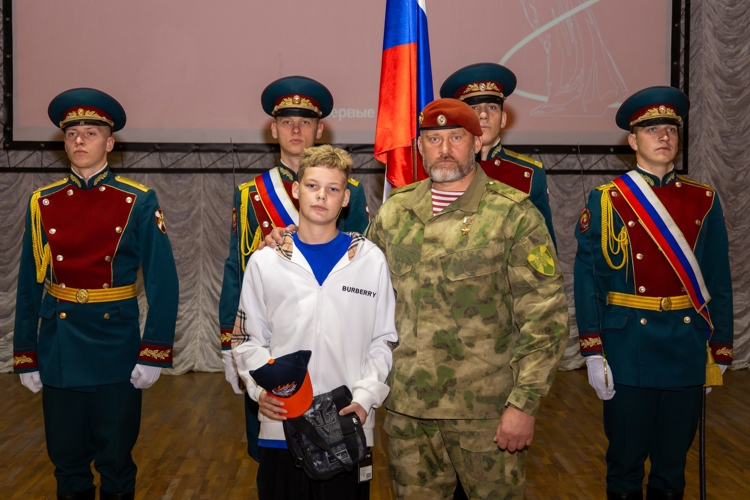 30 сентября 2025 года в военном институте прошло посвящение участников Движения Первых