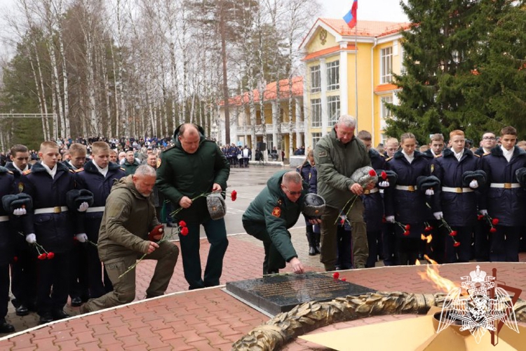 2 ноября 2025 года начальник военного института принял участие в торжественном принятии клятвы кадета