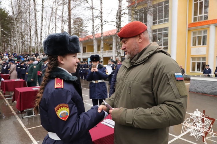 2 ноября 2025 года начальник военного института принял участие в торжественном принятии клятвы кадета
