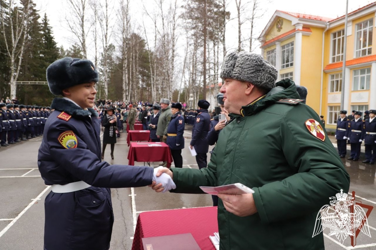 2 ноября 2025 года начальник военного института принял участие в торжественном принятии клятвы кадета