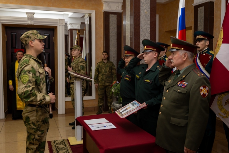 12 ноября 2025 года в военном институте состоялась торжественная церемония приведения к Военной присяге