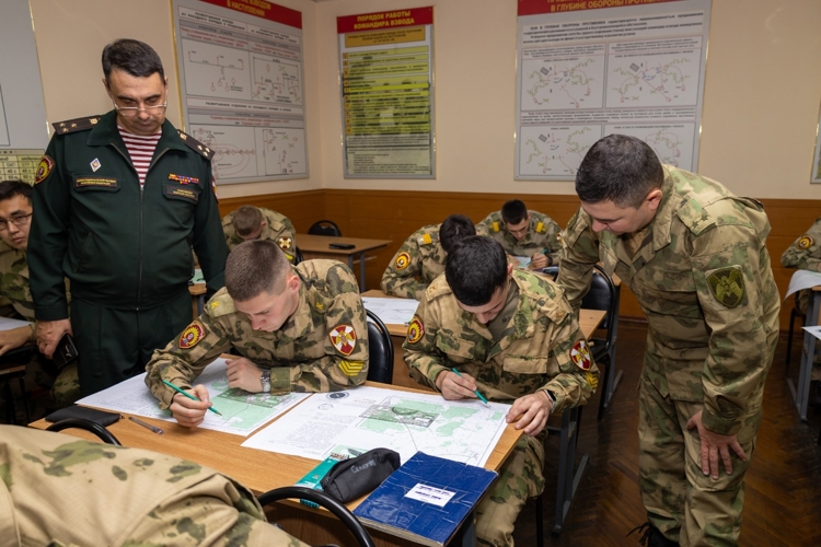 С 5 по 14 ноября в военном институте проведены учебно-методические сборы с преподавателями учебной дисциплины «Военная топография»