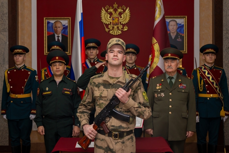 12 ноября 2025 года в военном институте состоялась торжественная церемония приведения к Военной присяге