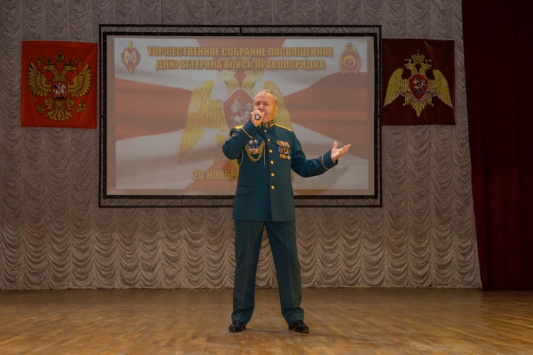 20 ноября 2025 года в военном институте состоялось торжественное собрание, посвящённое Дню ветеранов войск правопорядка