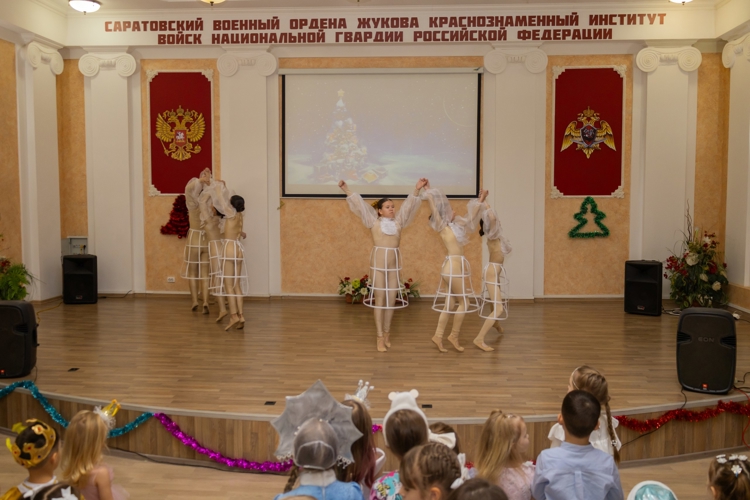 27 декабря 2025 года в военном институте организован праздник для детей военнослужащих и сотрудников военного института 