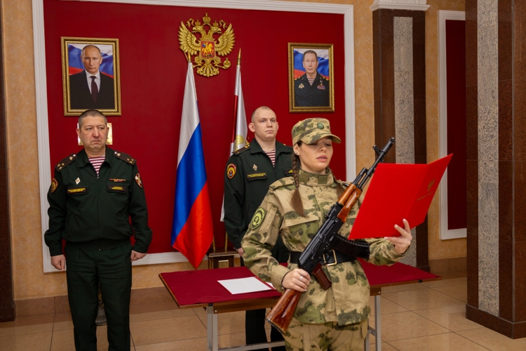 22 января 2026 года в военном институте состоялось приведение к Военной присяге
