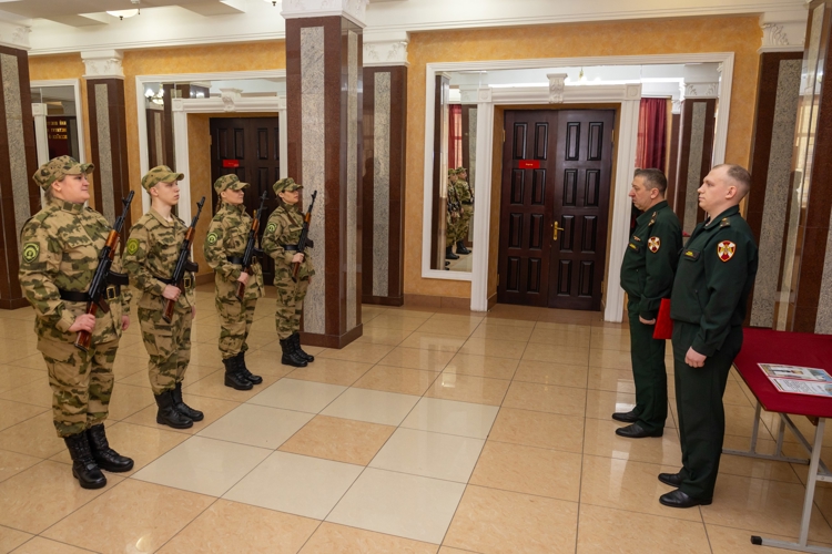 22 января 2026 года в военном институте состоялось приведение к Военной присяге