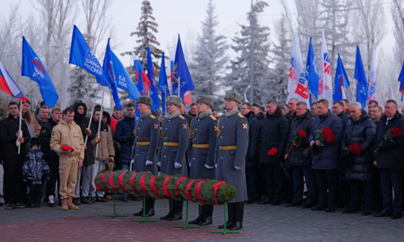 23 февраля 2026 года военнослужащие военного института почтили память погибших воинов