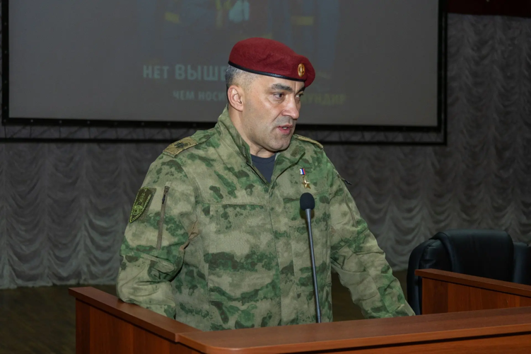 10 февраля 2026 года в военном институте проведен Урок мужества
