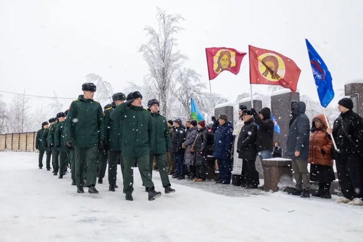 15 февраля 2026 года военнослужащие военного института почтили память воинов-интернационалистов