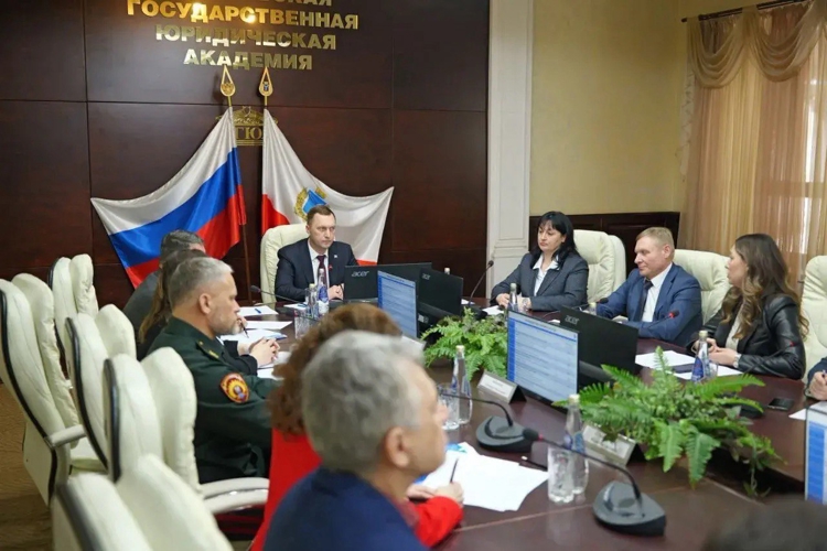 16 февраля 2026 года начальник военного института принял участие в заседании наблюдательного совета регионального отделения Российского общества «Знание»