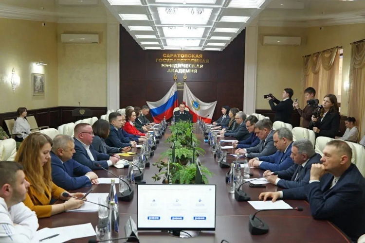 16 февраля 2026 года начальник военного института принял участие в заседании наблюдательного совета регионального отделения Российского общества «Знание»
