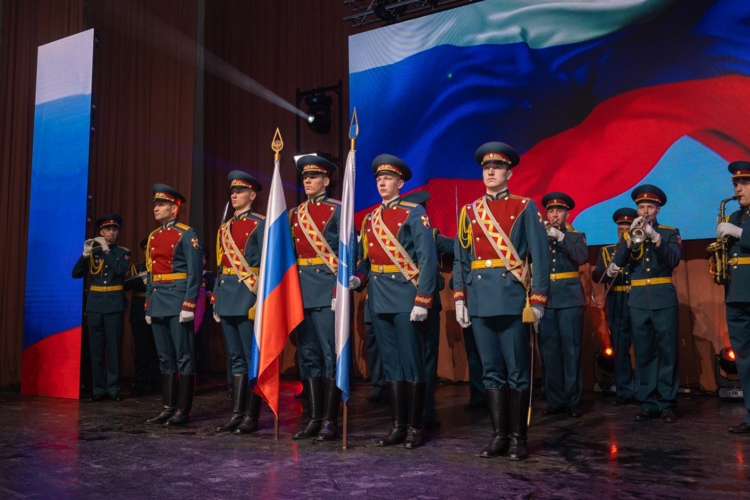 19 февраля 2026 года военнослужащие военного института приняли участие в концерте