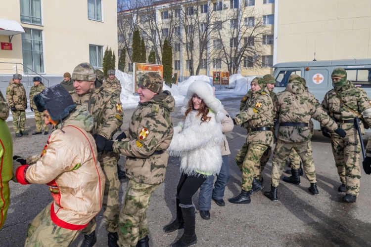 21 февраля 2026 года в военном институте проводили зиму