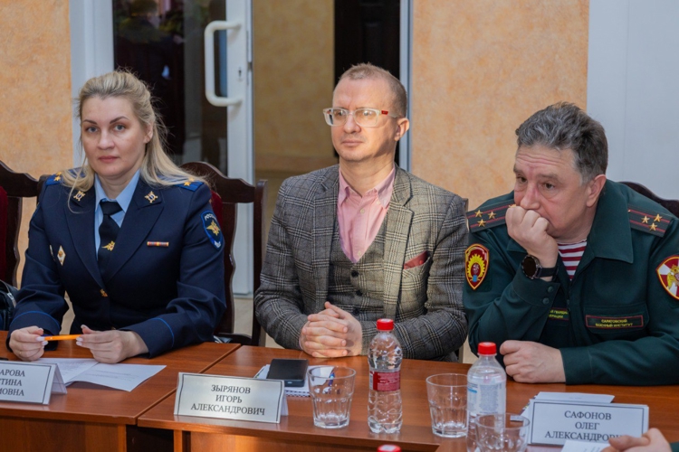 27 января 2026 года в военном институте состоялся межведомственный круглый стол